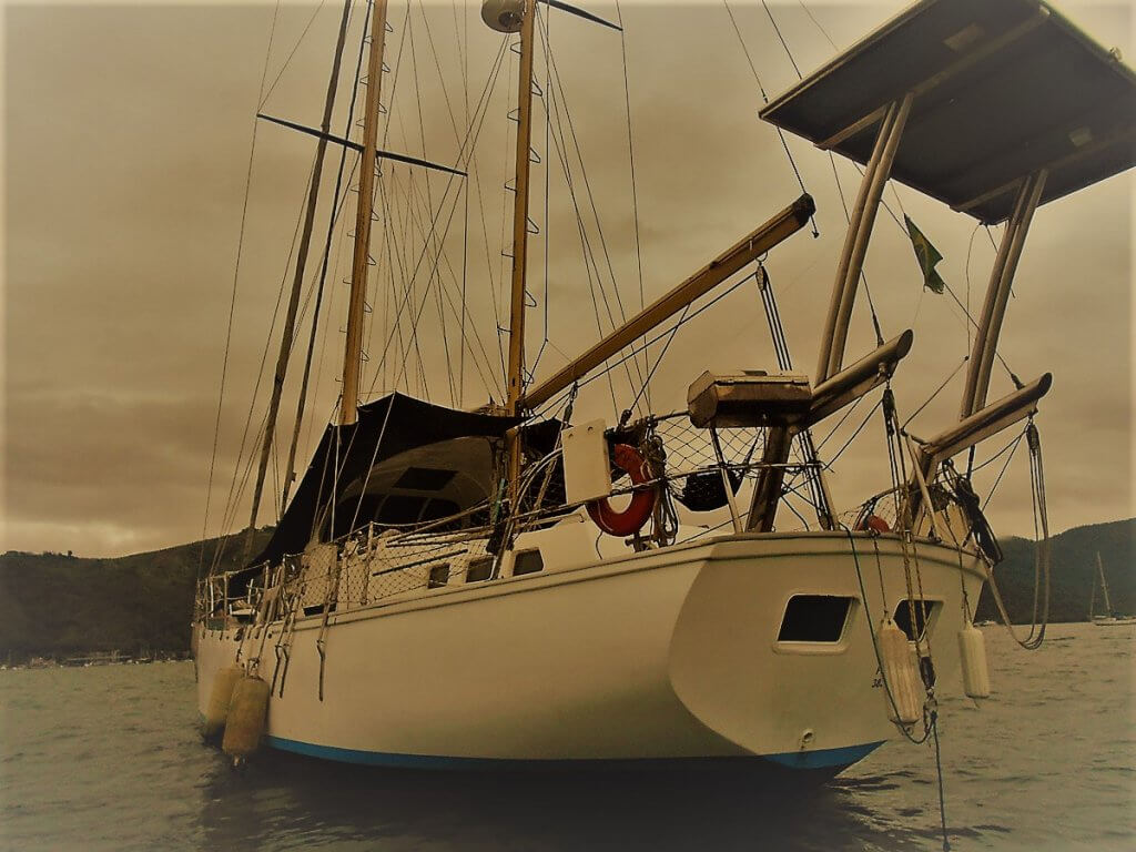 Yacht, Paraty, Brazil