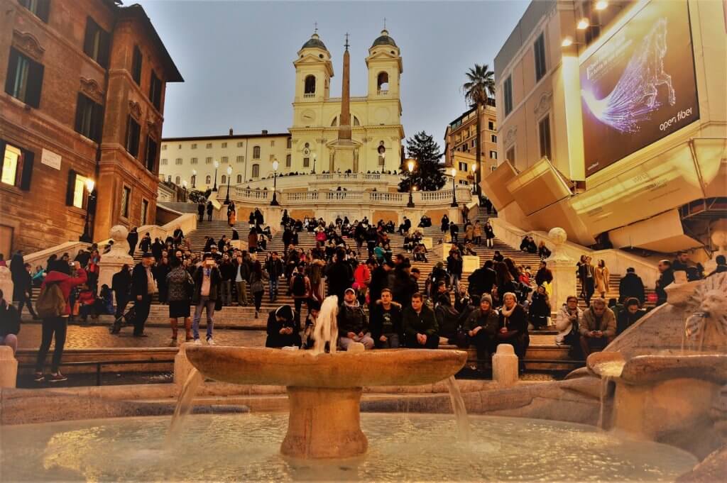 Spanish Stairs, Rome, Italy - made by MiliMundo