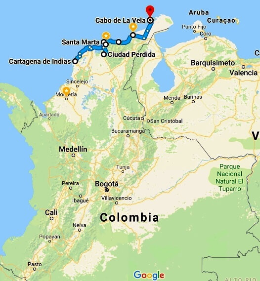 Itinerary for 2 Weeks on the Caribbean Coast of Colombia