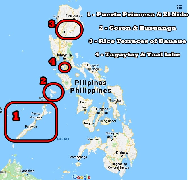 Suggested Itinerary & Budget for a 3 Week Trip to the Philippines